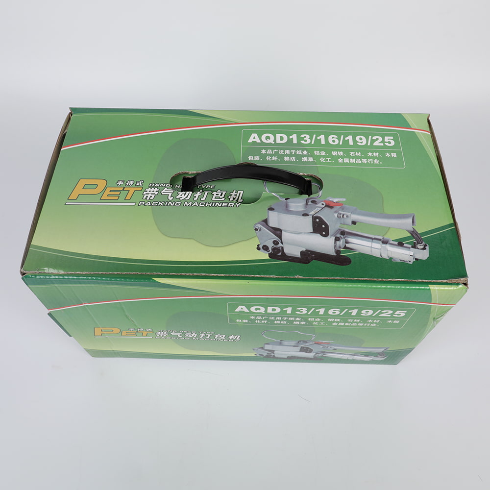 Meaisín strapping PP PET aeroibrithe leath-uathoibríoch iniompartha